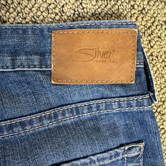 Silver Jeans Co Craig Straight Blue Denim Jeans US Men's 31x29 - Picture 4 of 8